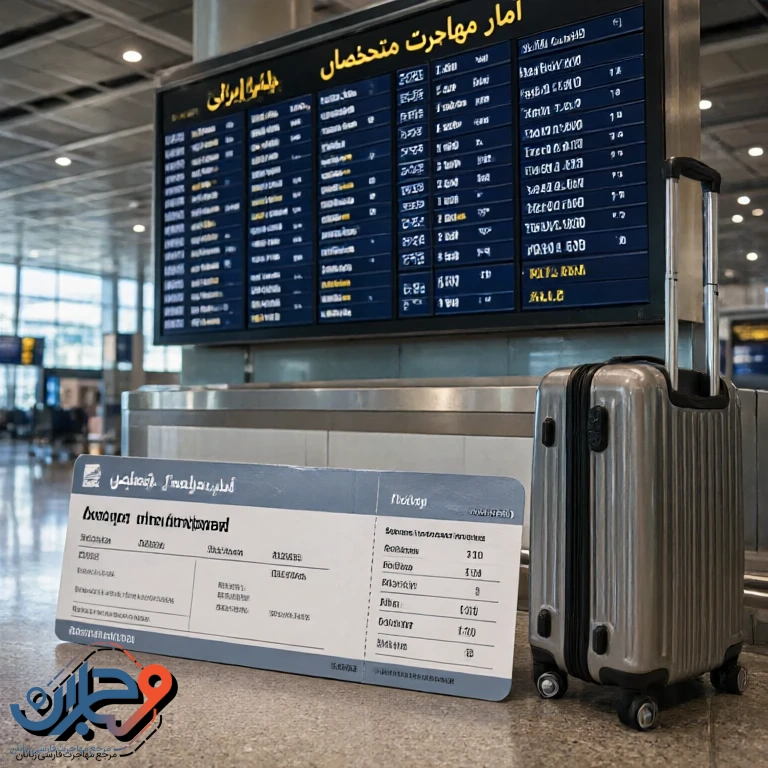 آمار مهاجرت متخصصان ایرانی