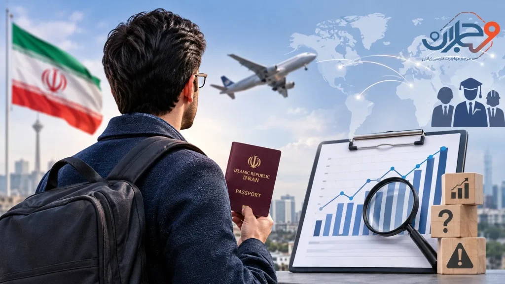 آمار مهاجرت متخصصان ایرانی