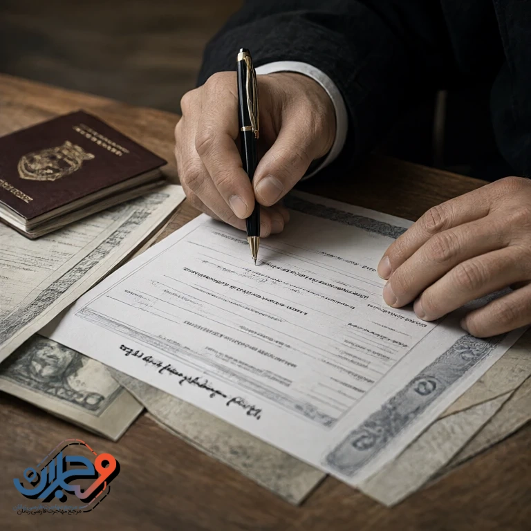 وثیقه خروج از کشور مشمولان ۱۴۰۵